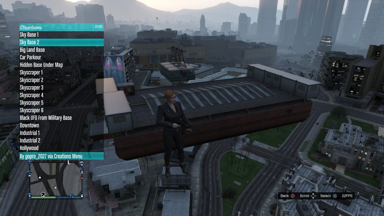 Paradise SPRX menu in GTA V