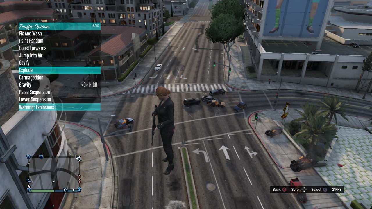 Paradise SPRX menu in GTA V